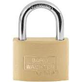 Burg wachter 3021 Cadenas 50.00 mm fermant différemment en laiton