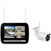 Stabo multifon security V 51136 Kit de surveillance sans fil avec 1 caméra 2304 x 1296 pixels 2.4 GHz (51136)