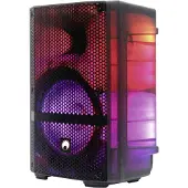 Omnitronic MSE-8+ enceinte de soirée portable avec batterie et effets LED