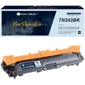 G&G Toner de rechange Brother TN-242BK Noir Compatible TN-242BK GS-BTN242K (CF, Y)