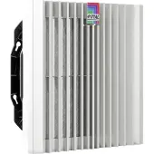 Rittal SK 3241.724, Kit de ventilation, Ventilateur encastrable, 225 m³/h, Plastique, Gris, 1 pièce