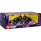 Bburago 78511 F1 2024 Oracle Red Bull Rb20 Max Verstappen & Sergio Perez 1:43 Car Model Kit 2 Units Multicolore Enfants