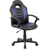 Rocada Chaise de jeu Basic bleue, Chaise gaming, Bleu, Noir