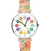 Xlyne SMARTWATCH KIDS LINO-Time Pink - Écran AMOLED, épaisseur du boîtier 6.9mm, étanche IP68, 6 jours d'autonomie, jeux et fonction téléphone