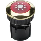 Grothe Bouton poussoir de cloche éclairé 1gang (Filaire)