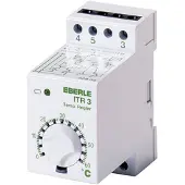 Eberle Thermostat à encastrer -40 bi, Thermostat, Blanc