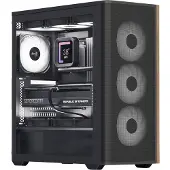 Aerocool Geh Midi D501A-G-BK-V2 (B/Bois/ATX)