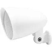 Omnitronic PS-25WB Haut-parleur extérieur 70 W IP65 Blanc 1 paire (1 paire), Enceinte encastrable, Blanc