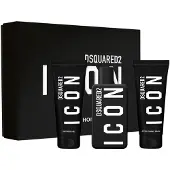 Dsquared2 Coffret cadeau DSquared² Icon Pour Homme 100 ml EDP + 100 ml gel douche + 100 ml baume après-rasage