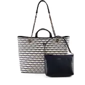 GUESS Cabas 'Giully II' beige clair / marine