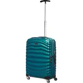 Samsonite Lite-Shock Valise à 4 Roulettes 55 cm Petrol Blue