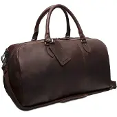 The Chesterfield Brand sac de voyage sac à épaule bandoulière William Travel Bag Brown brun