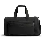 Tommy Hilfiger Sac de voyage 'Logo Mixed Texture Duffel' noir