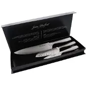 Jean Dubost Coffret 3 couteaux inox - - DF13A5Y0X01046 - fusal