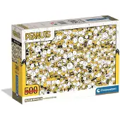 Clementoni Puzzle Impossible Snoopy 500 pièces