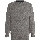 Barbour Pull-over 'Essential Tisbury' gris chiné