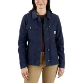 Carhartt Rugged Flex Relaxed Fit Denim Jacket Bleu L Femme