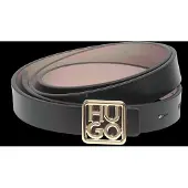 HUGO pour femme. 50558814 Ceinture Petrissa noire (90cm), Casuel, Cuir