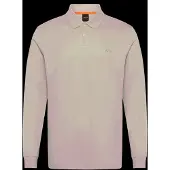BOSS pour homme. 50527525 Polo interlock beige (XL), Casuel, Coton, Classique, Manche longue
