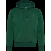Ralph Lauren pour homme. 710881517508 Sweat en maille double et fermeture éclair verte (S), Casuel, Coton