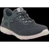 Rieker Chaussures basses pour femmes, bleu, taille 36