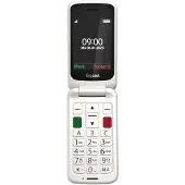 Gigaset GL595, boîtier à clapet, SIM simple, 7,11 cm (2.8"), 0,3 MP, 800 mAh, blanc