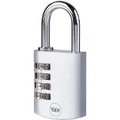 Yale Y151B/40/130/1 Cadenas 40 mm Argent Serrure à combinaison