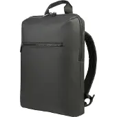 Tucano Gommo Sac à dos MacBook max. 16" – Sangle pour trolley – Poche interne pour ordinateur portable – Dos en maille respirante - Noir