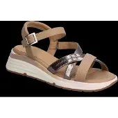 Geox Elowynne Sandals Beige,Marron EU 38 Femme