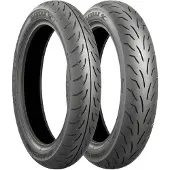 Bridgestone Battlax-sc 55p Tl Scooter Rear Tire Argenté 120 / 70 / R12