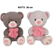 Inny Ours en peluche avec un noeud 30cm MIX