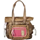 Desigual Sac à bandoulière et sac à dos polyvalent pour femme - Marron avec sangle amovible