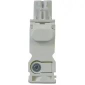 Finder Connecteur mâle AC pour LED Série 7L 07L.12 Connecteur mâle AC blanc