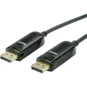 Roline - Câble DisplayPort - DisplayPort (M) pour DisplayPort (M) - 50 m - support 4K, actif - noir