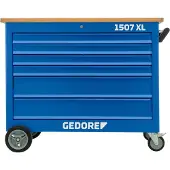 Gedore 1507 XL 40200 Établi à roulettes avec 6 tiroirs, 3127796
