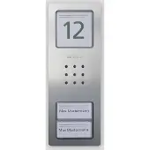 Siedle & SÖHNE Siedle Portier audio CA 850-2 E Siedle Compact acier inoxydable brossé