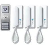 Siedle SET CA 812-3 E/W Edelstahl - Weiß (210008740-00)