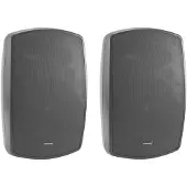 Omnitronic OD-8T Haut-parleur mural 100V noir 2x (Passif), Haut-parleur PA, Noir