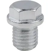 Ks Tools Bouchon de vidange d'huile hexagonal 17 mm M12x1,5x13 mm Lot de 10 - 430.1014