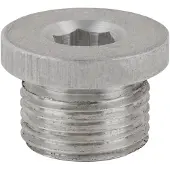 Ks Tools Vis de vidange d'huile hexagonale 8mm, M18x1,5x11mm, pack de 10 ( 430.1227 )