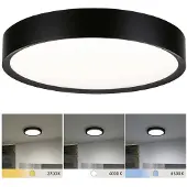 Paulmann Selection : Plafonnier LED pour salle de bain, modèle Tega