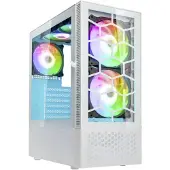 Kolink Observatory MX Glass White ARGB Mid Tower Case