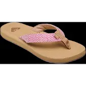 Roxy Porto Raffia Flip Flops Rose EU 37 Femme