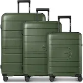 Redolz trolley Essentials 11 Trolley Set 3 pièces Olive 56cm