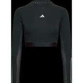 Adidas T-shirt fonctionnel 'Hyperglam' noir / blanc