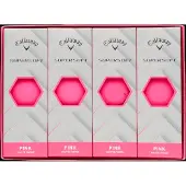 Callaway Supersoft 2025 Matte Pink Basic Balles de golf