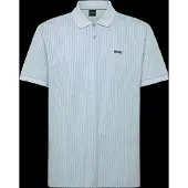 BOSS pour homme. 50559355 Polo Birdie bleu (L), Casuel, Coton, Manche courte