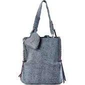 Desigual Sac à dos bleu denim