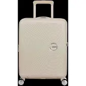 American Tourister trolley Soundbox Spinner 55 / 20 TSA EXP Trolley Coconut Sand écru
