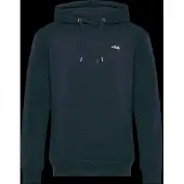 FILA Sweat à capuche bleu pour homme, manches longues, poche kangourou et broderie